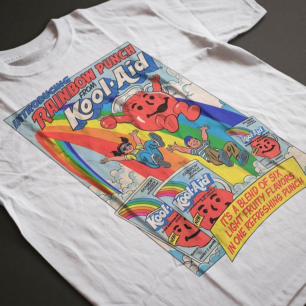 Style Kool Aid _84 Graphic Tee - Retro Rainbow Punch Shirt